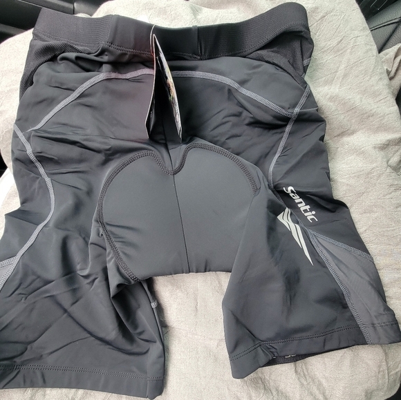 Santic Other - Santic Cycling Shorts Padded for Mens Bicycle Riding